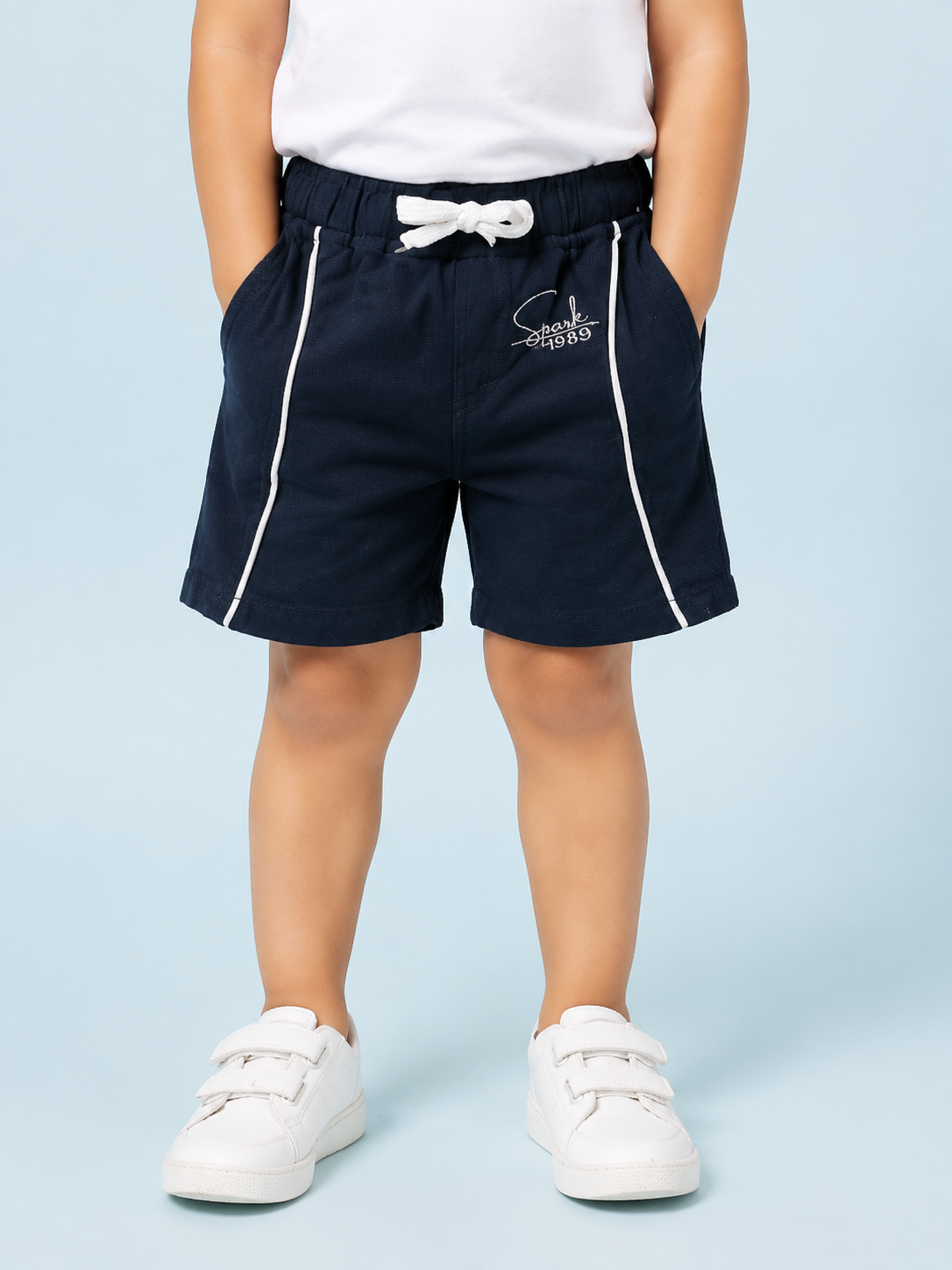 Salty Pretzel T-Shirt & Ribbed Jogger Set for Boys – Soft Cotton Co-ord Set BloomUp