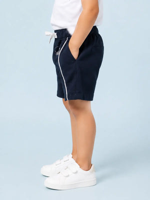 BloomUp Salty Pretzel T-Shirt & Ribbed Jogger Set for Boys – Soft Cotton Co-ord Set