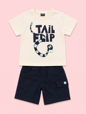 Camel Premium Casual Boys  Soft Cotton Clothing Set BloomUp