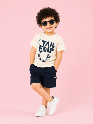 Camel Premium Casual Boys  Soft Cotton Clothing Set BloomUp