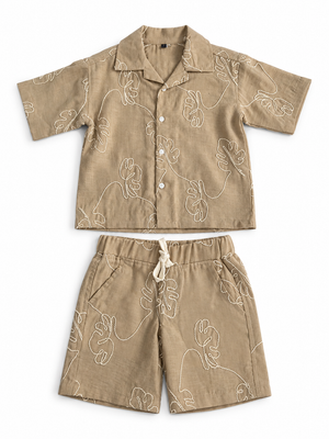 Boys Fawn Soft Cotton Sets Casual Fashion Kids Wear BloomUp