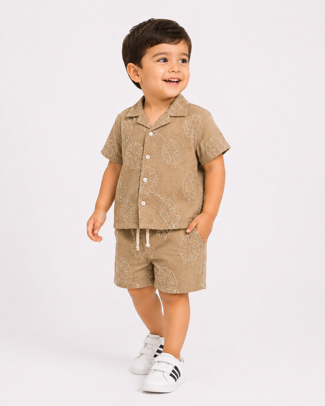 Boys Fawn Soft Cotton Sets Casual Fashion Kids Wear BloomUp
