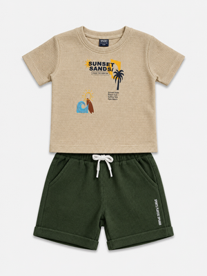 Fawn Premium Casual Boys  Soft Cotton Clothing Set BloomUp