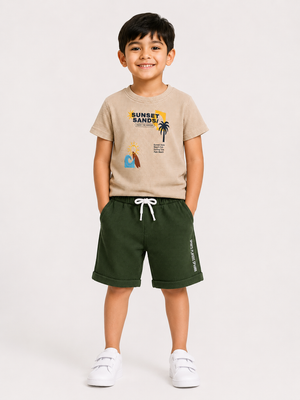Fawn Premium Casual Boys  Soft Cotton Clothing Set BloomUp