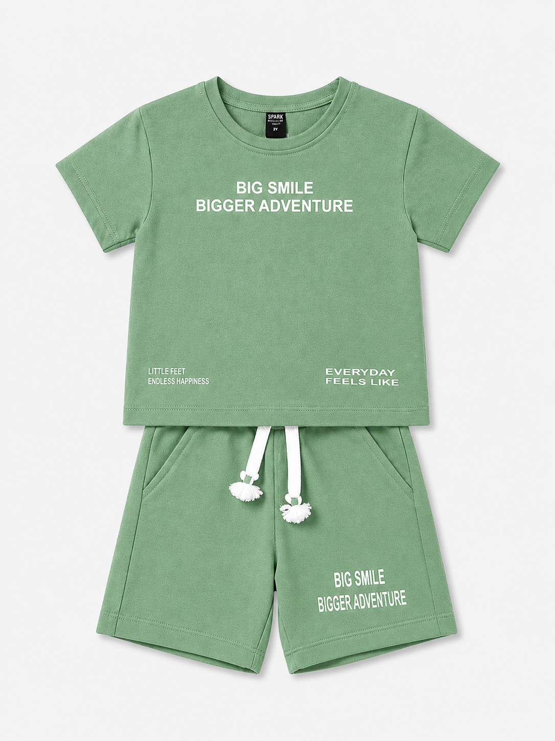 Premium Green Comfort Fit Boys  Soft Cotton Clothing Set BloomUp