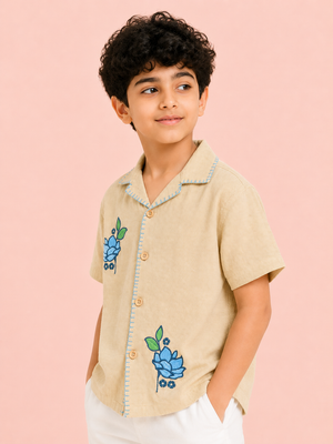 Lime Trendy Daily Wear Boys Soft Cotton Kids Fashion BloomUp