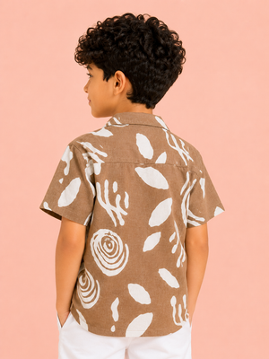Biscuit Stylish Playwear Boys  Soft Cotton Kids Fashion Wear BloomUp
