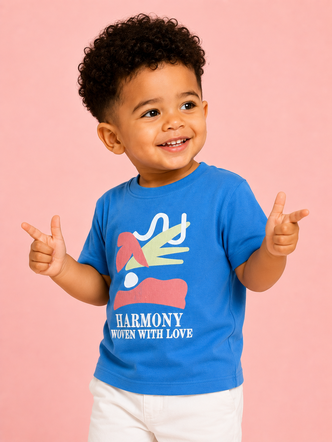 Boys Blue Soft Cotton T-Shirt Casual Fashion Kids Wear BloomUp