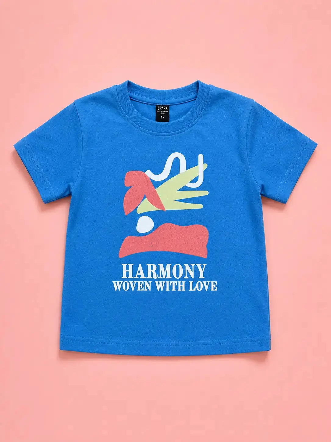 Boys Blue Soft Cotton T-Shirt Casual Fashion Kids Wear BloomUp