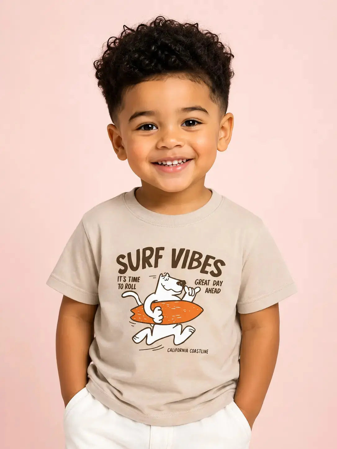 Boys Fawn Soft Cotton T-Shirt Casual Fashion Kids Wear BloomUp