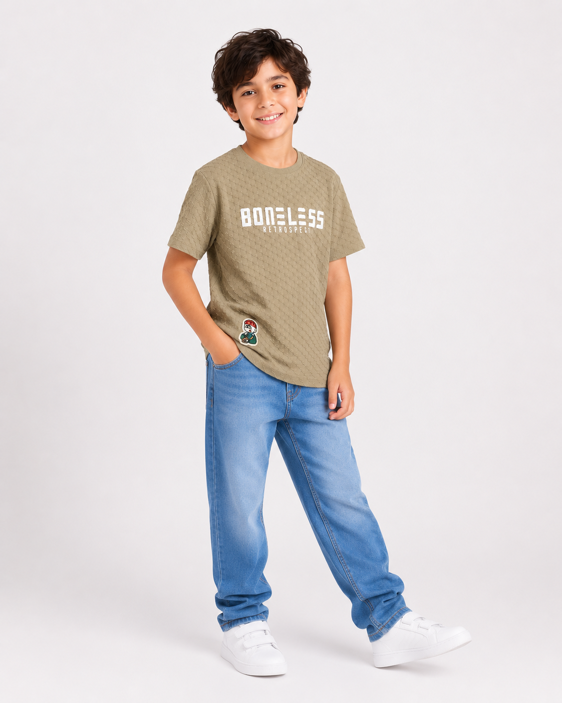 Fawn Premium Casual Boys  Soft Cotton T-Shirt BloomUp