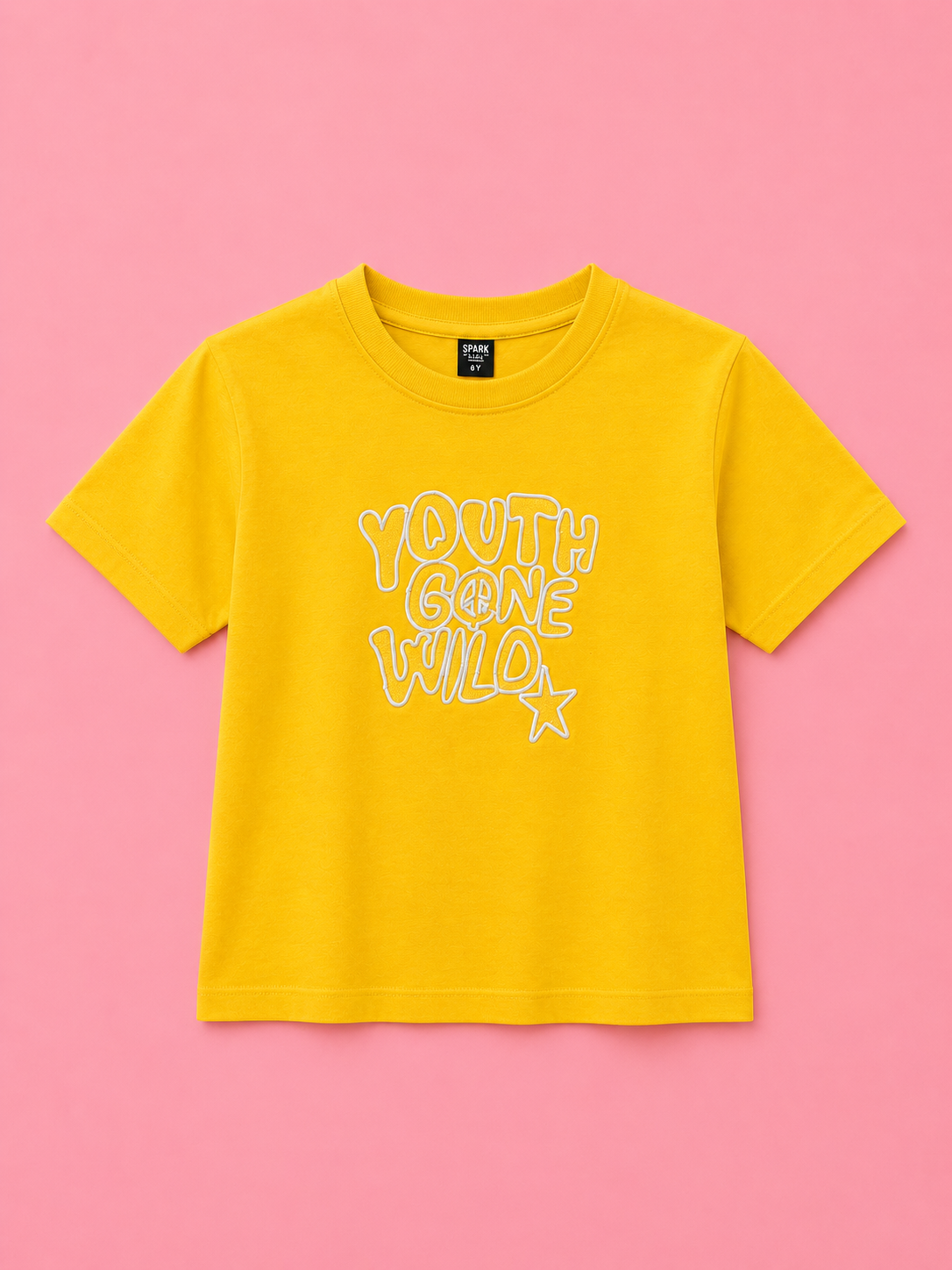 Gold Casual Summer Boys  Soft Cotton T-Shirt BloomUp