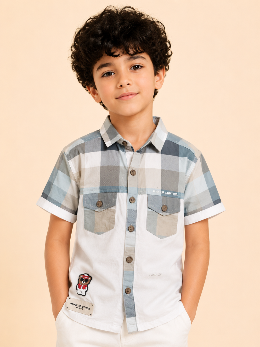 Boys Green Soft Cotton Boys Shirt Casual Fashion Kids Wear BloomUp