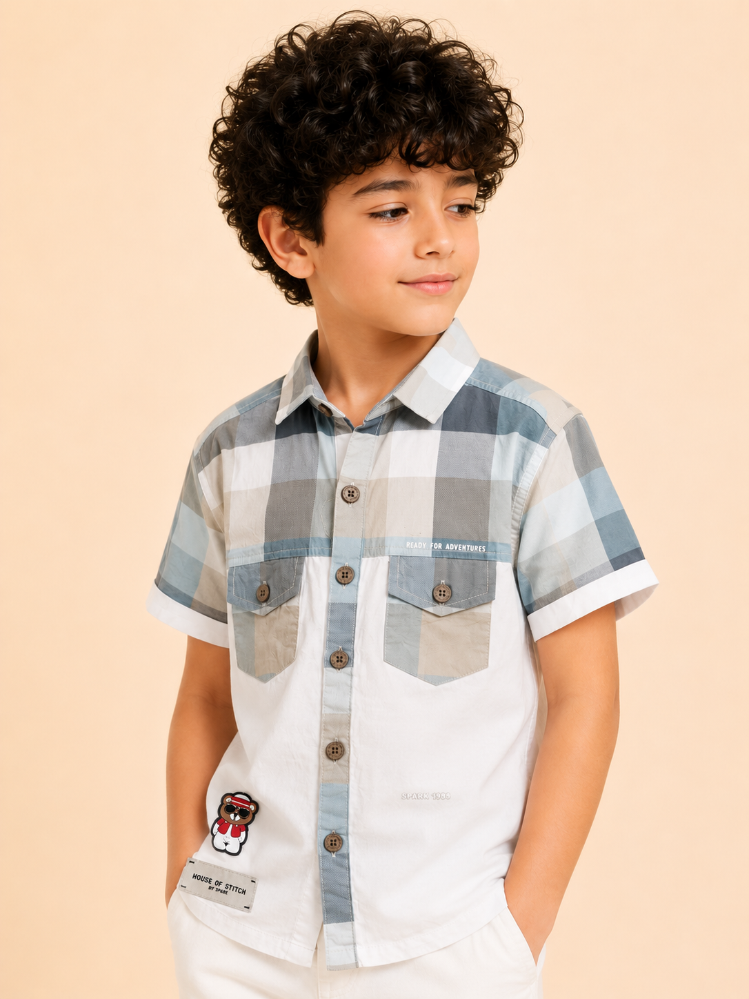 Boys Green Soft Cotton Boys Shirt Casual Fashion Kids Wear BloomUp