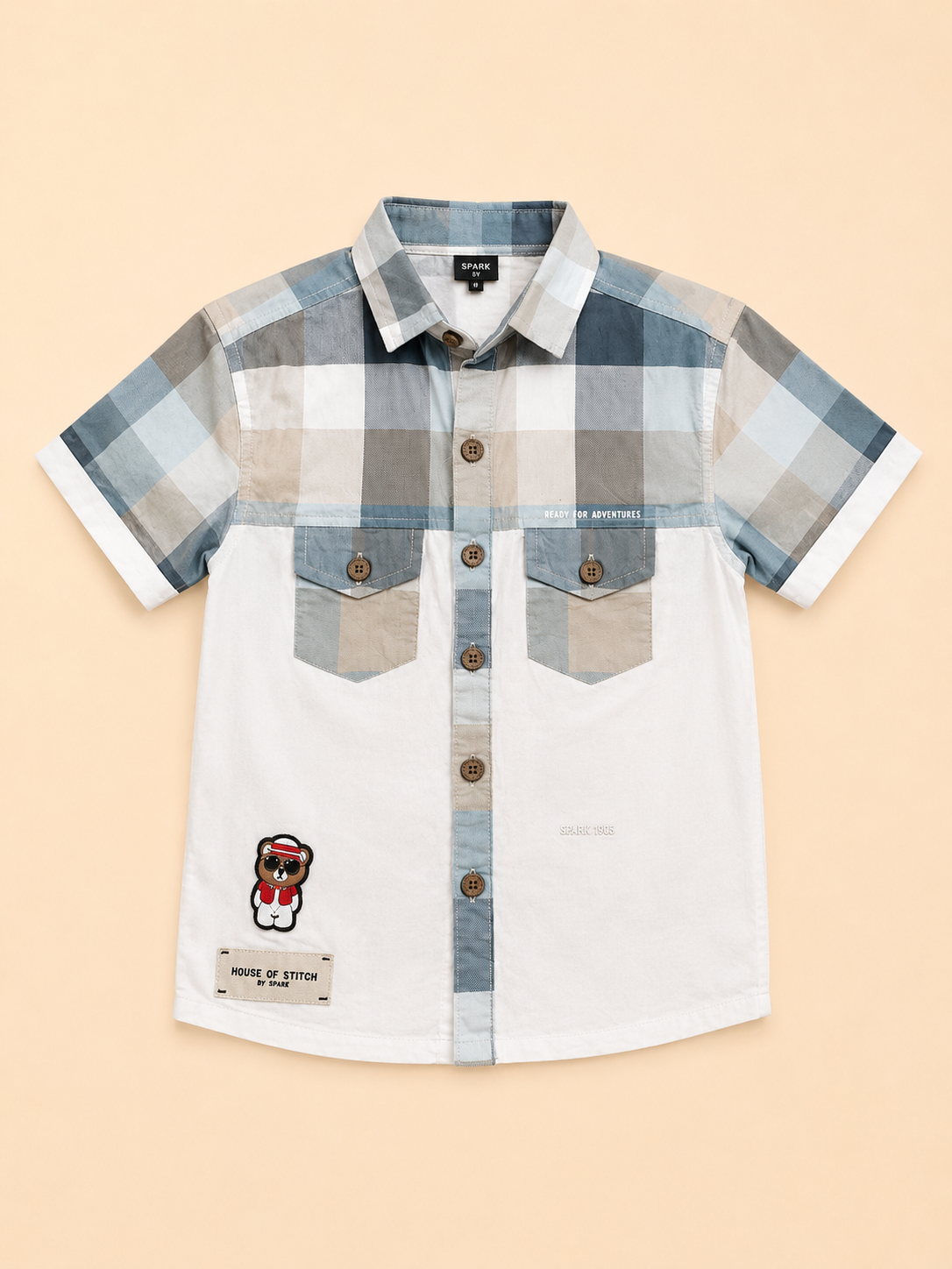 Boys Green Soft Cotton Boys Shirt Casual Fashion Kids Wear BloomUp