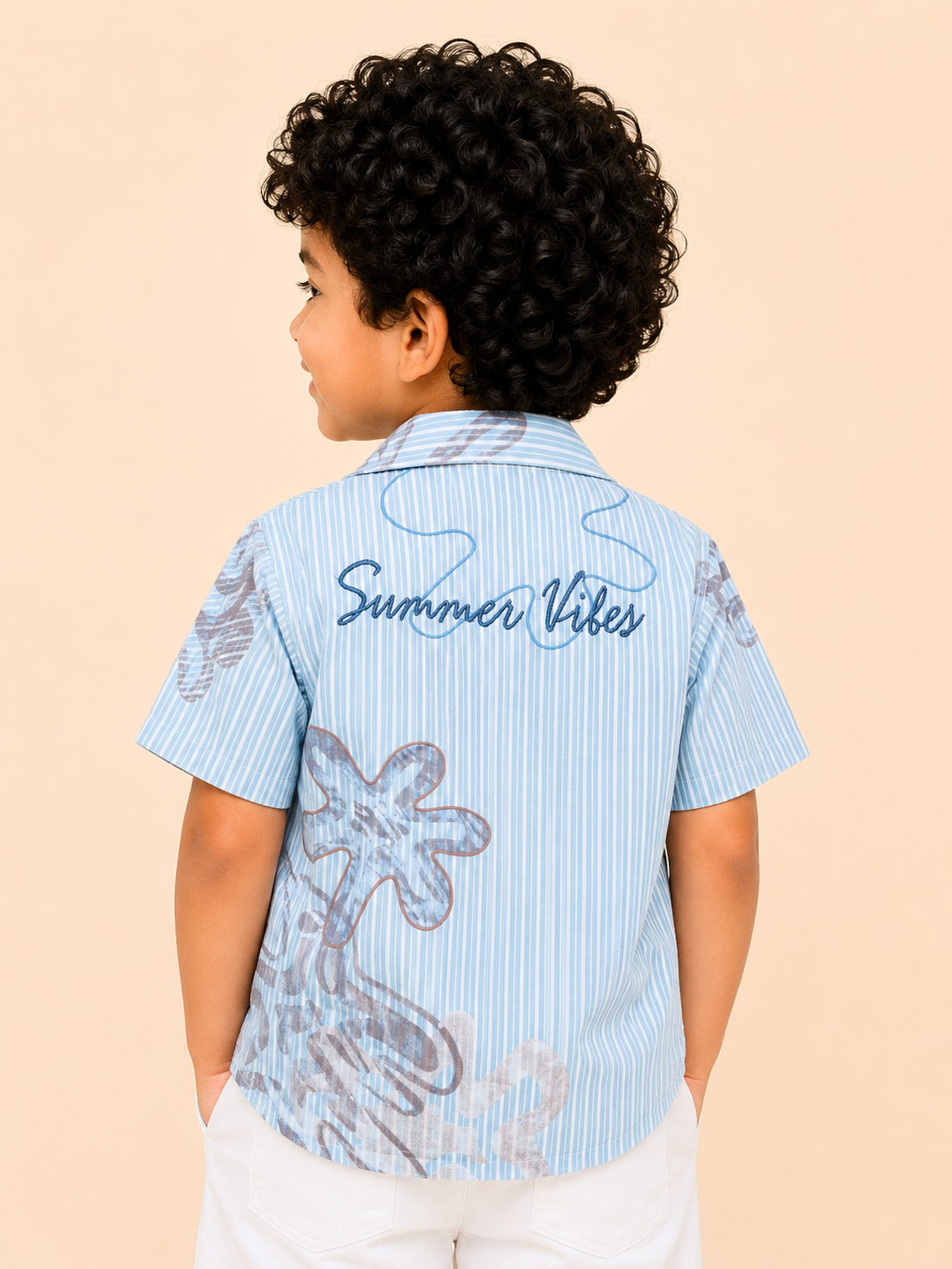 Boys Green Soft Cotton Boys Shirt Casual Fashion Kids Wear BloomUp