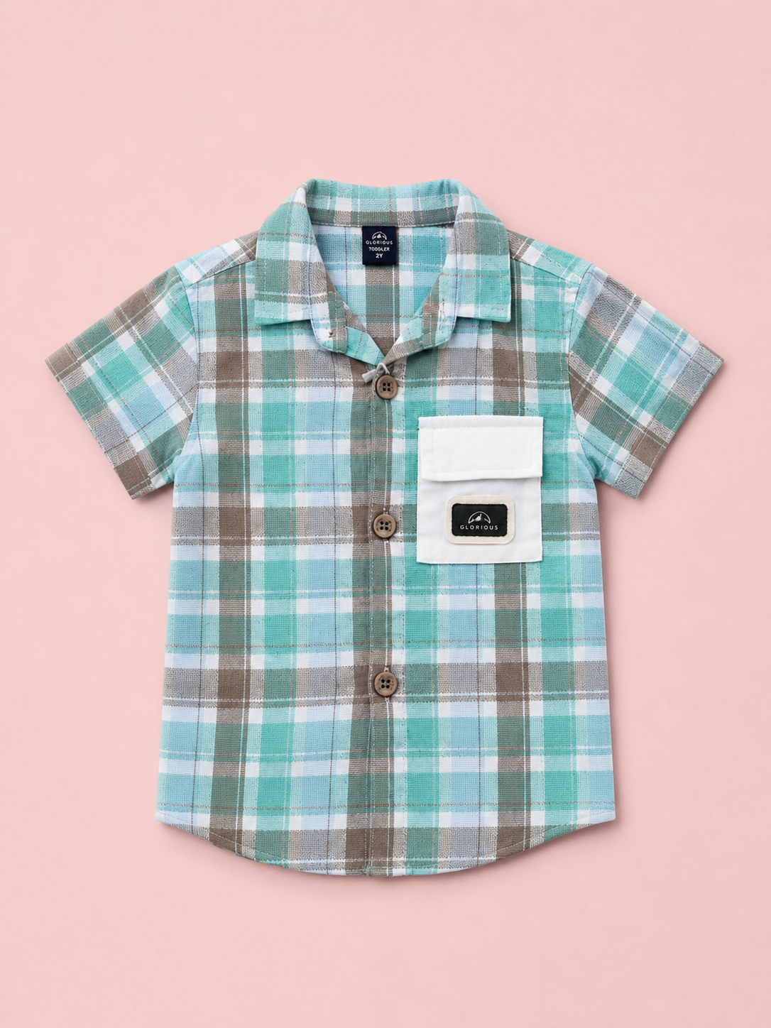 Mint Premium Casual Boys  Soft Cotton Kids Fashion Wear BloomUp