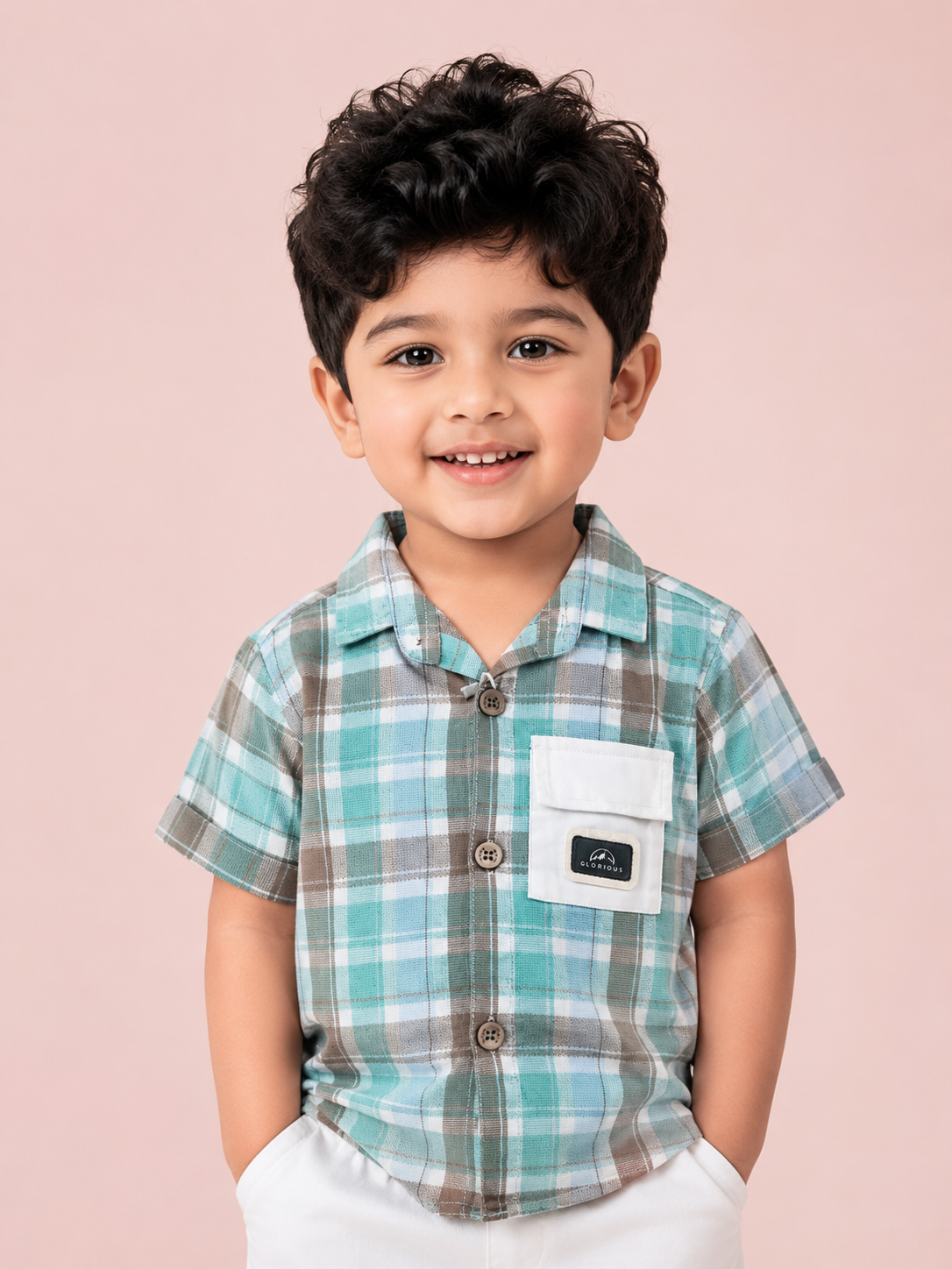 Mint Premium Casual Boys  Soft Cotton Kids Fashion Wear BloomUp