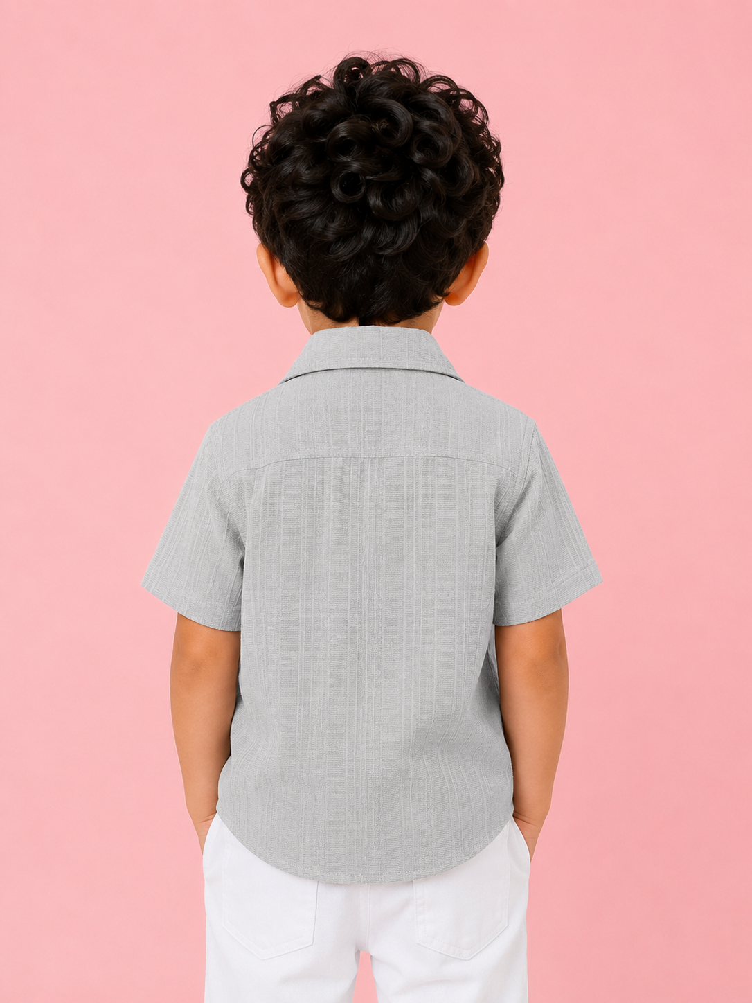 Boys Blue Soft Cotton Boys Shirt Casual Fashion Kids Wear BloomUp