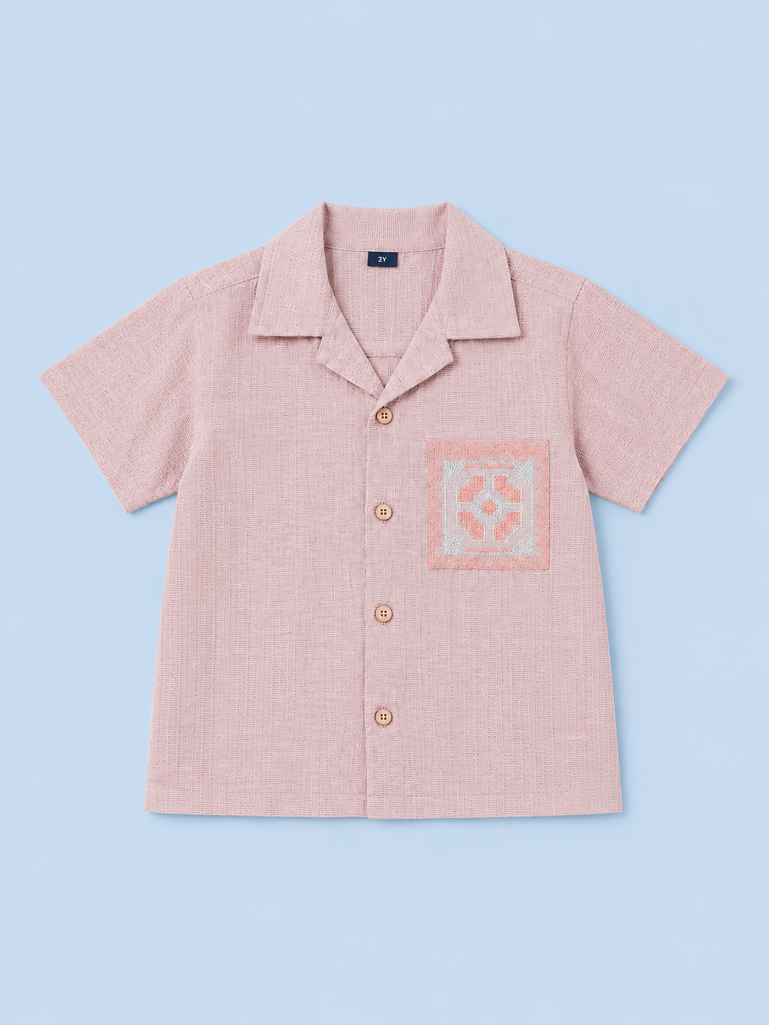 Peach Stylish Playwear Boys  Soft Cotton Kids Fashion Wear BloomUp