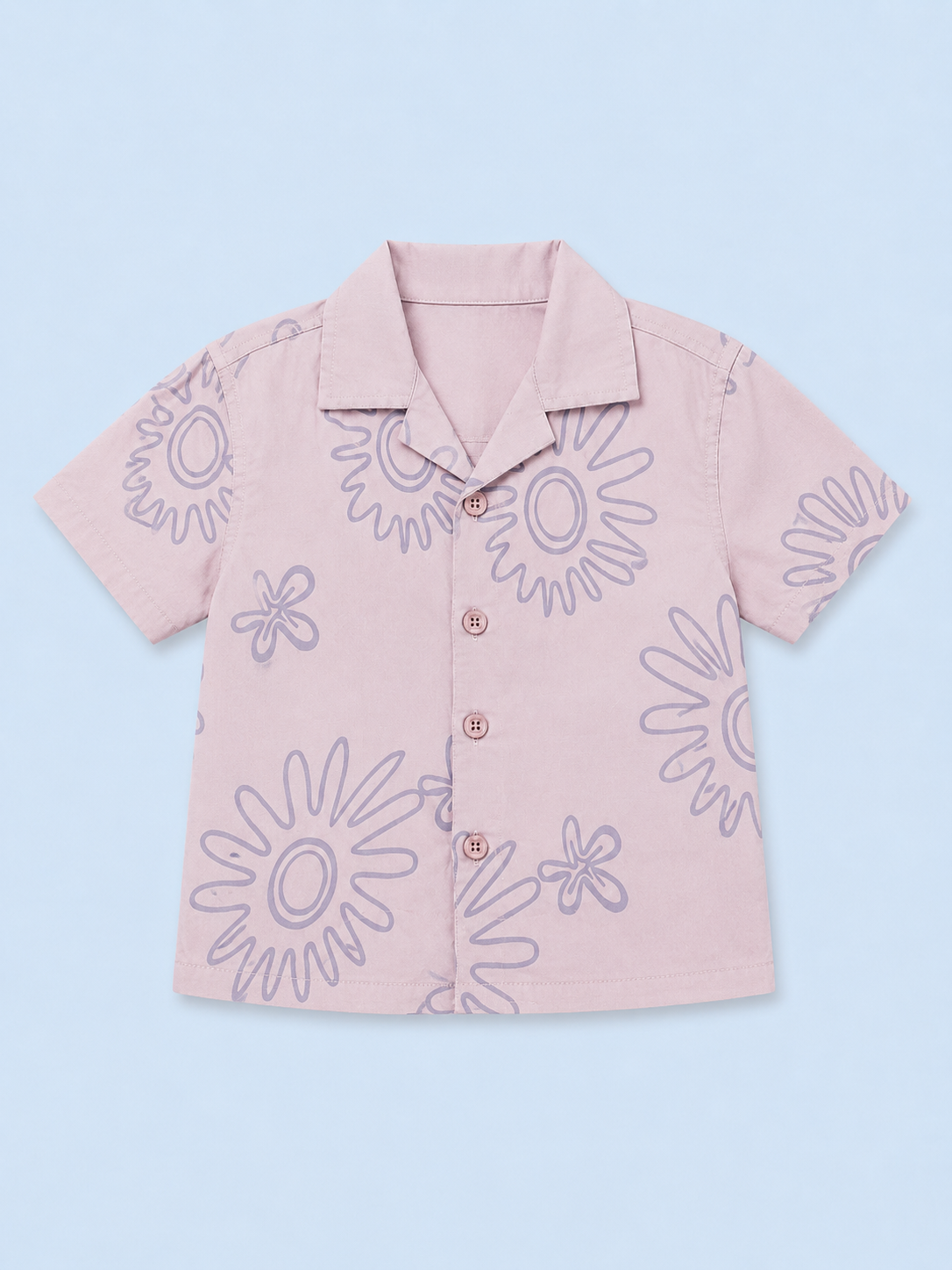Peach Comfort Fit Boys  Soft Cotton Kids Fashion Wear BloomUp