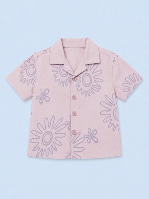 Peach Comfort Fit Boys  Soft Cotton Kids Fashion Wear BloomUp