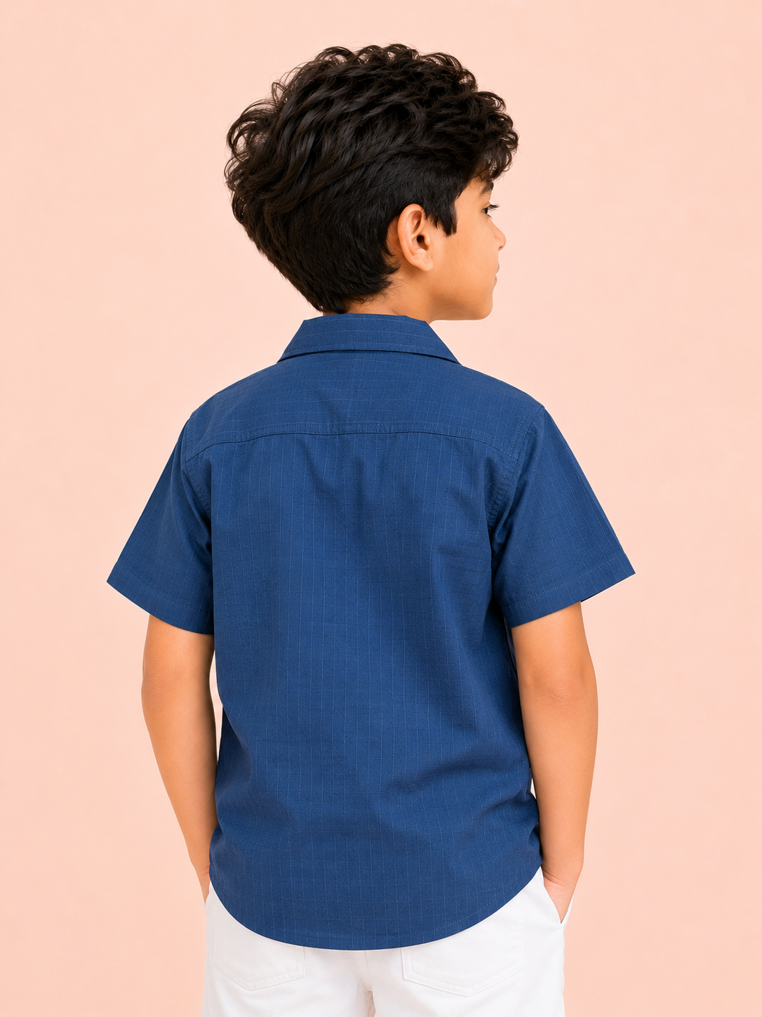 Blue Trendy Daily Wear Boys Soft Cotton Kids Fashion BloomUp