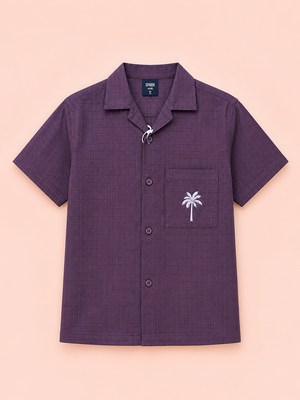 Wine Premium Casual Boys  Soft Cotton Kids Fashion Wear BloomUp