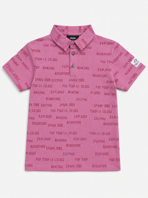 Lilac Casual Summer Boys  Soft Cotton T-Shirt BloomUp
