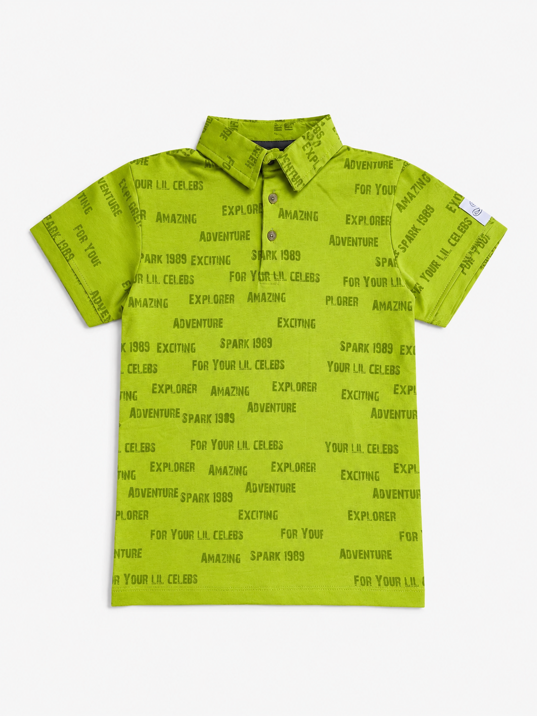 Boys Green Soft Cotton T-Shirt Casual Fashion Kids Wear BloomUp