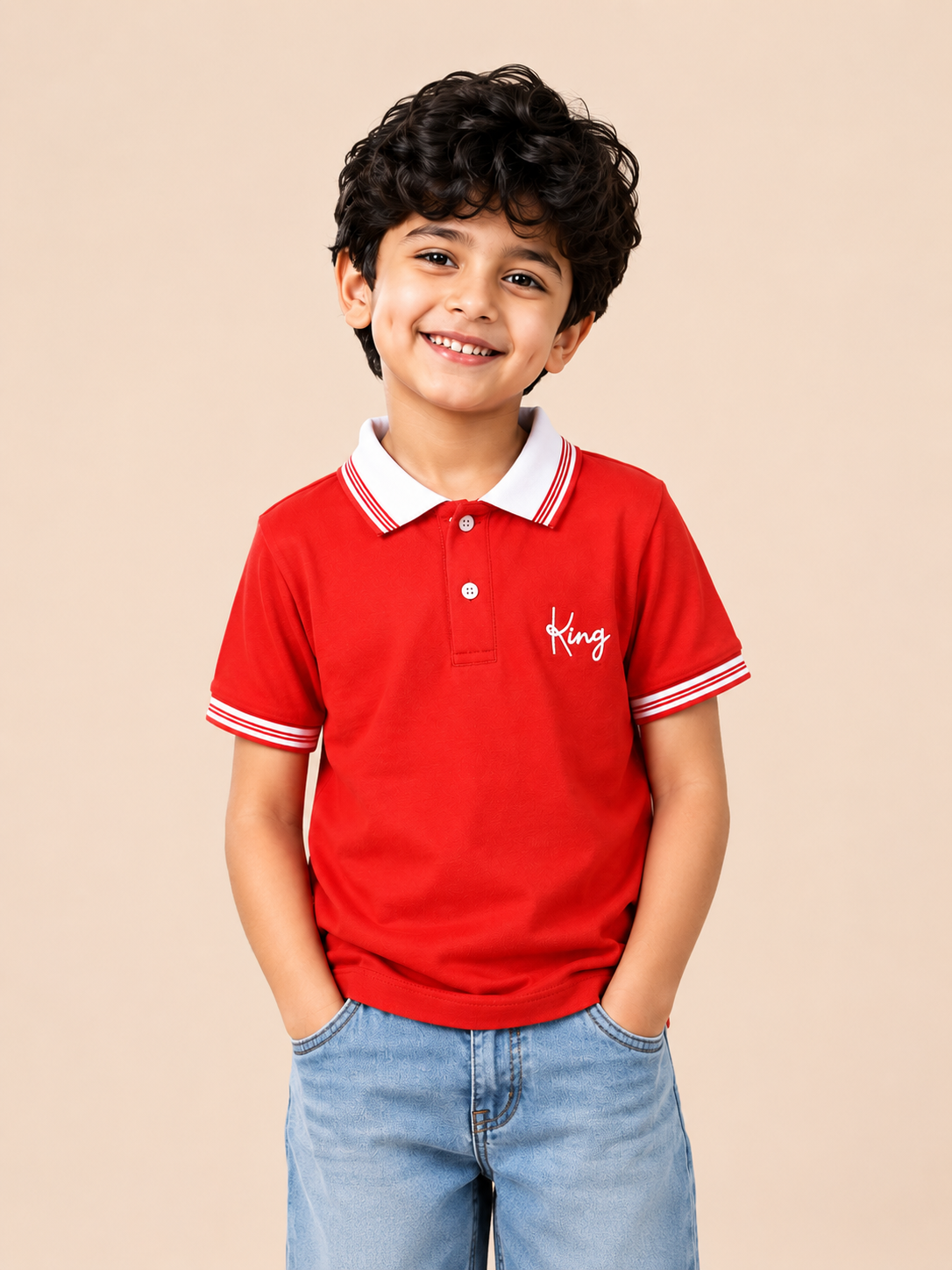 Orange Graphic T-Shirt for Older Boys & Kids (8–16 Years) BloomUp