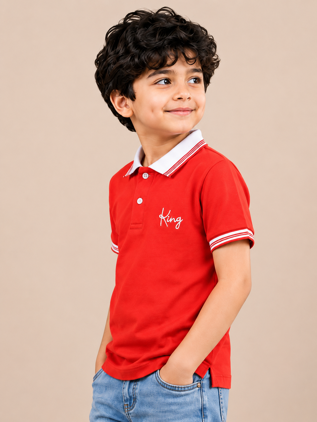 Orange Graphic T-Shirt for Older Boys & Kids (8–16 Years) BloomUp