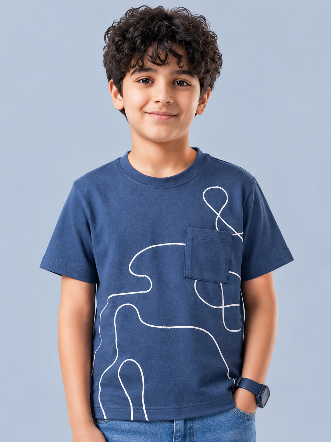 TS-1589B-P.BLUE BloomUp