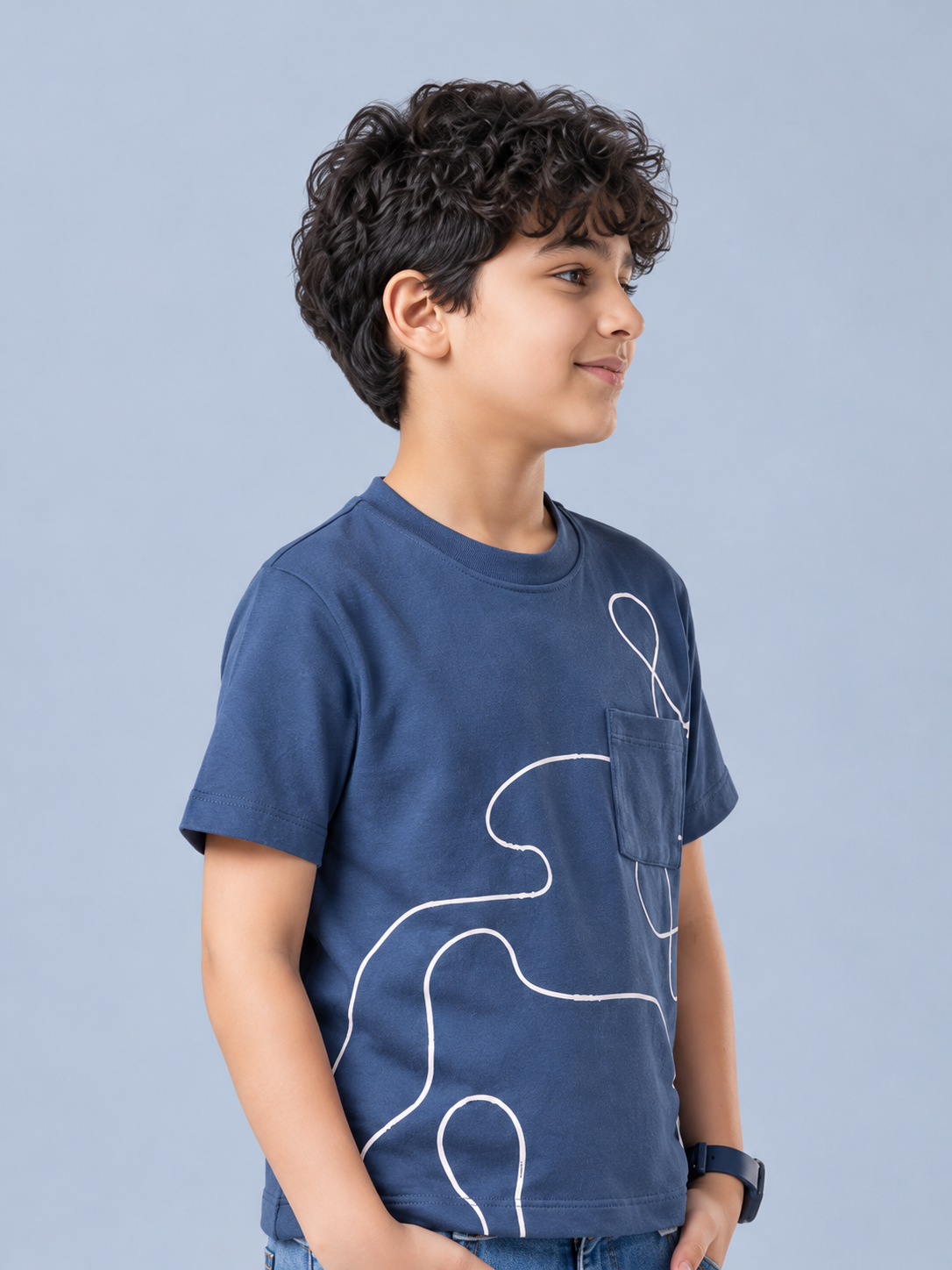 TS-1589B-P.BLUE BloomUp