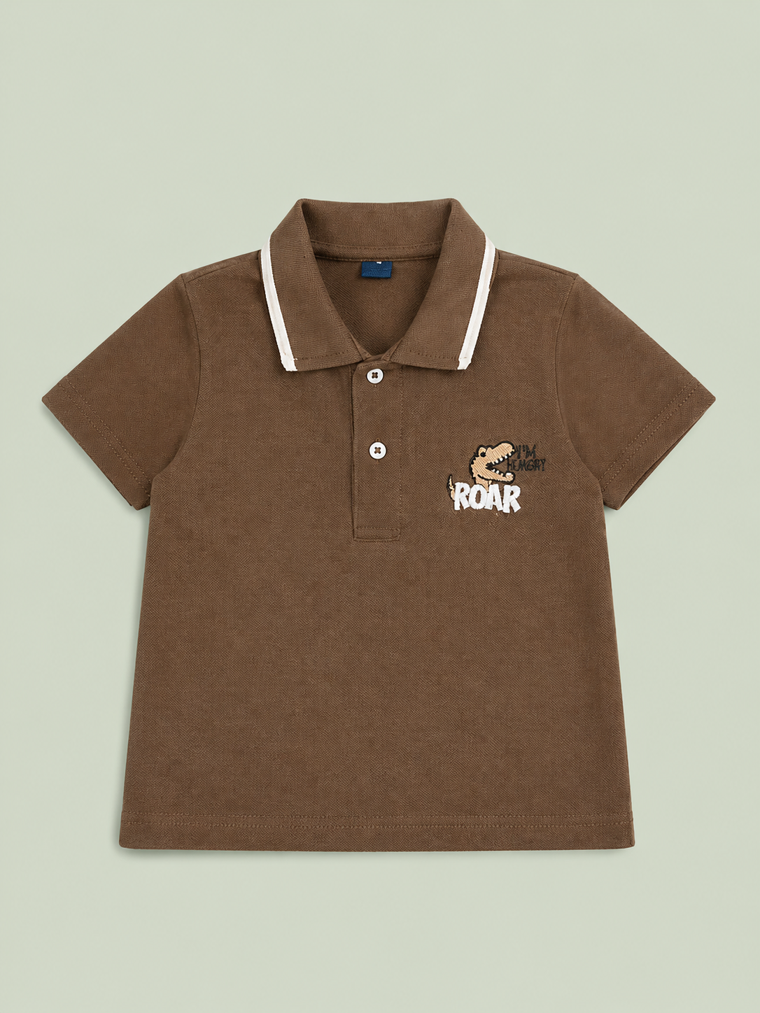 Brown Graphic T-Shirt for Older Boys & Kids (8–16 Years) BloomUp
