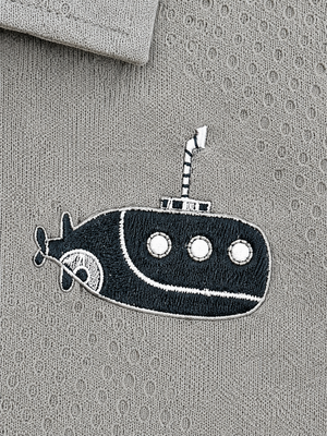 Boys Grey Soft Cotton T-Shirt Casual Fashion Kids Wear BloomUp