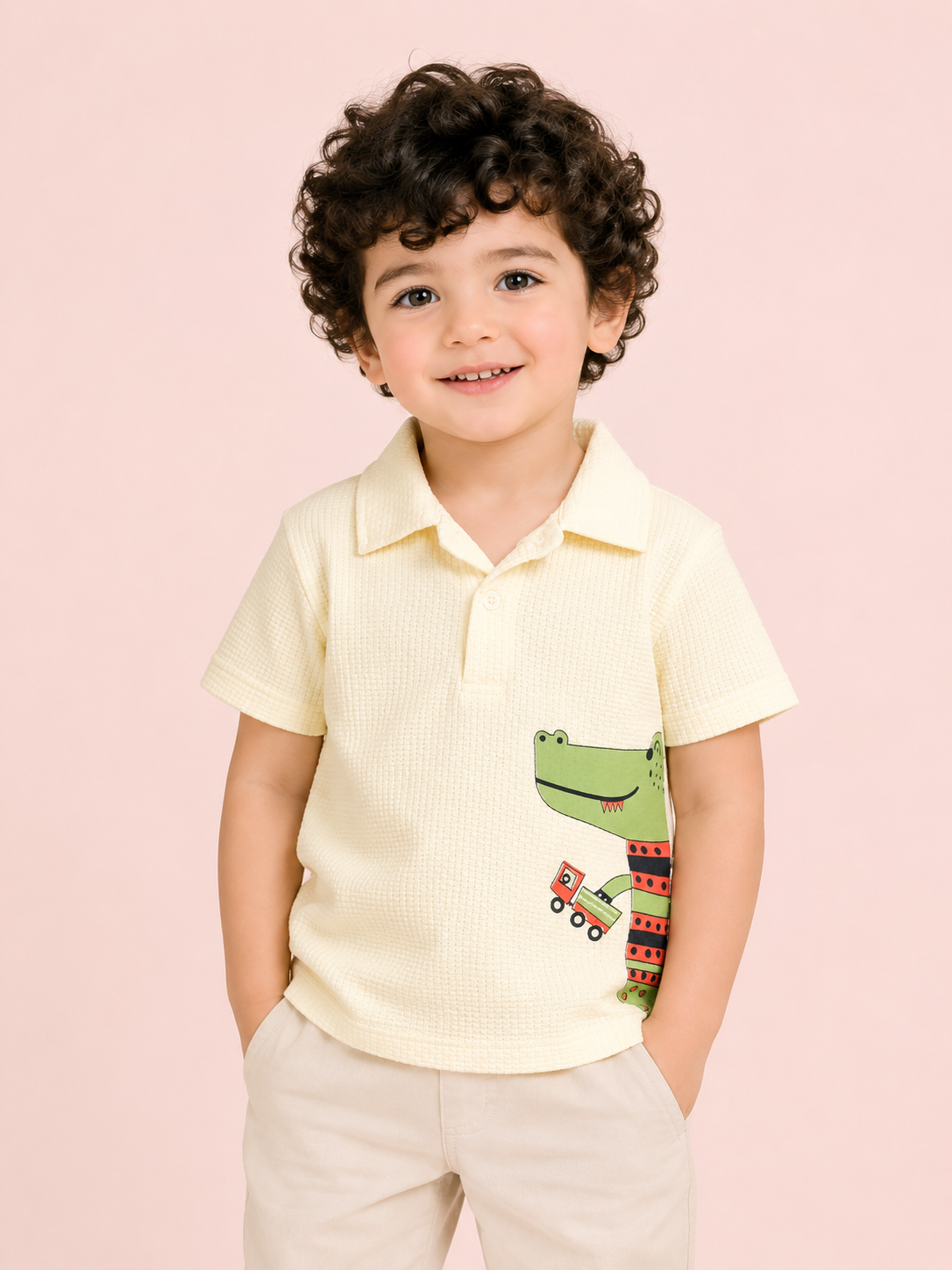 Boys White Soft Cotton T-Shirt Casual Fashion Kids Wear BloomUp