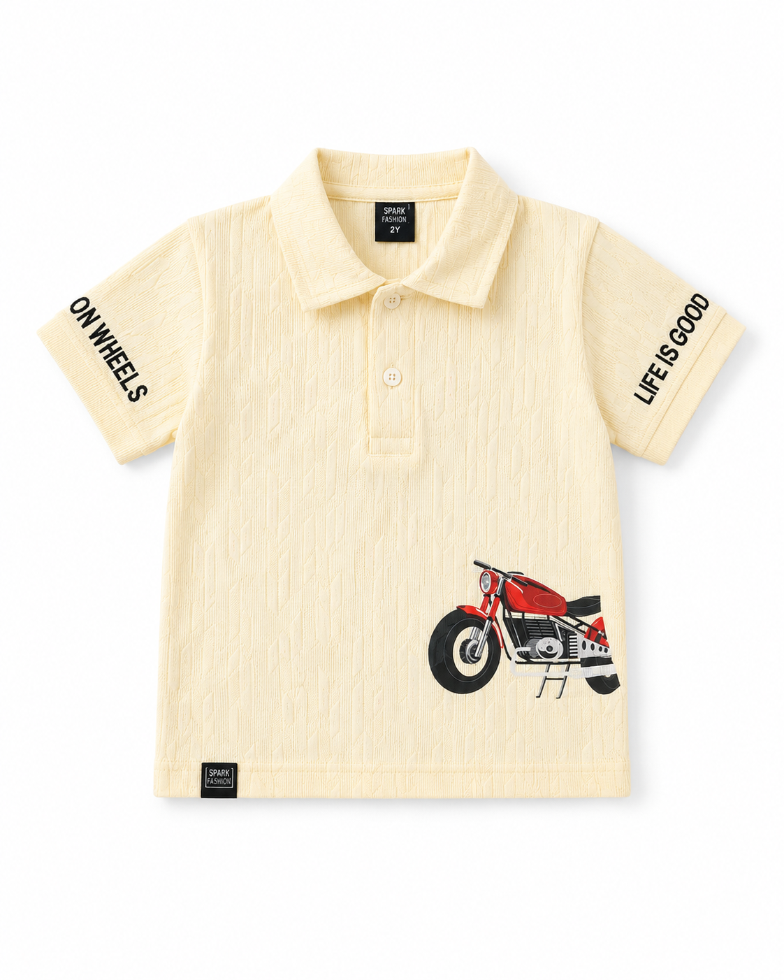 Boys White Soft Cotton T-Shirt Casual Fashion Kids Wear BloomUp