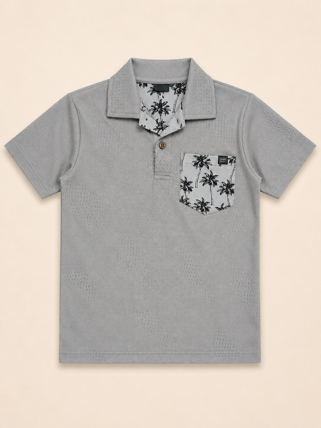 Grey Premium Casual Boys  Soft Cotton T-Shirt BloomUp