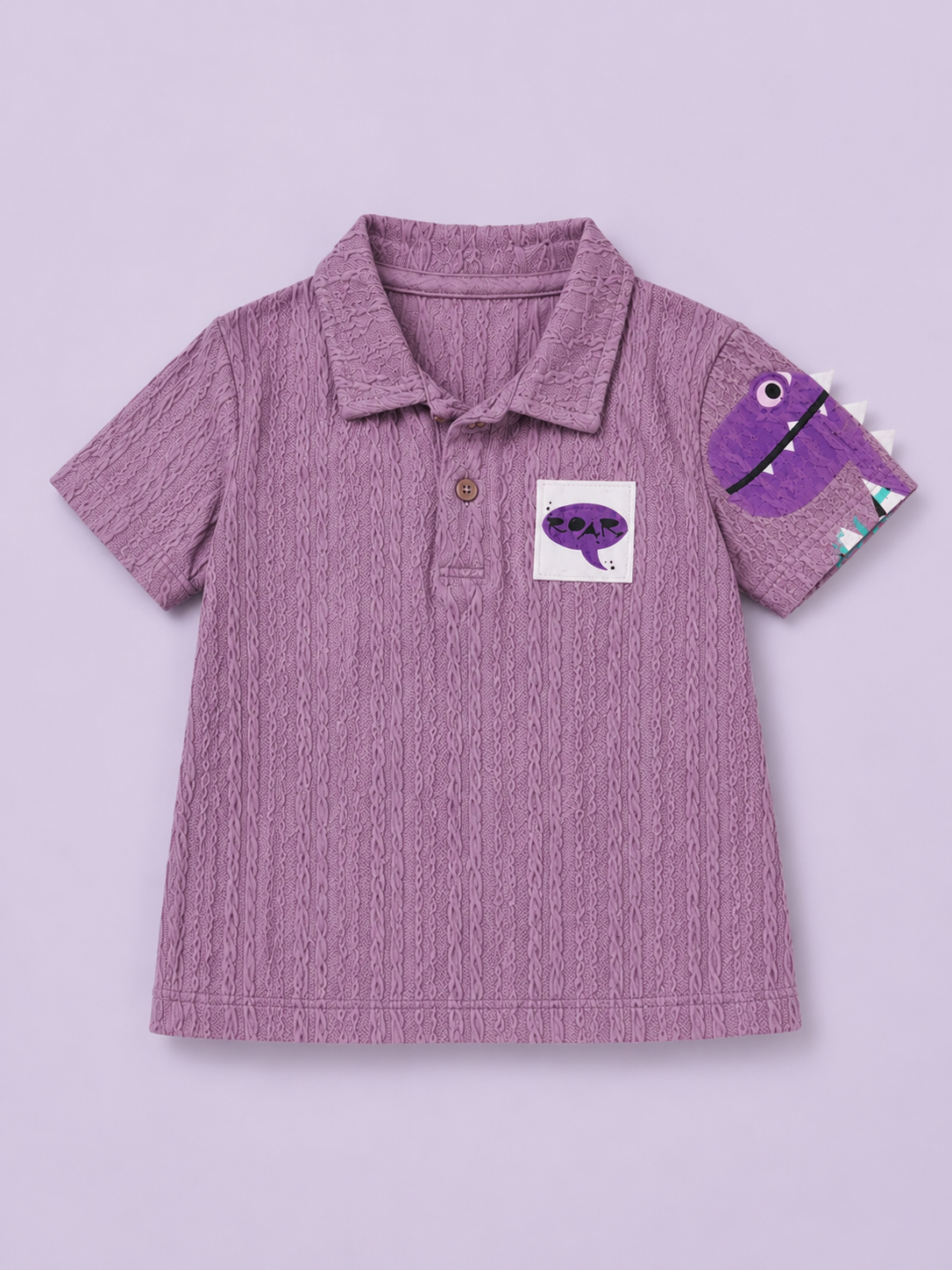 Purple Polo T-Shirt for Older Boys & Kids (8–16 Years) BloomUp