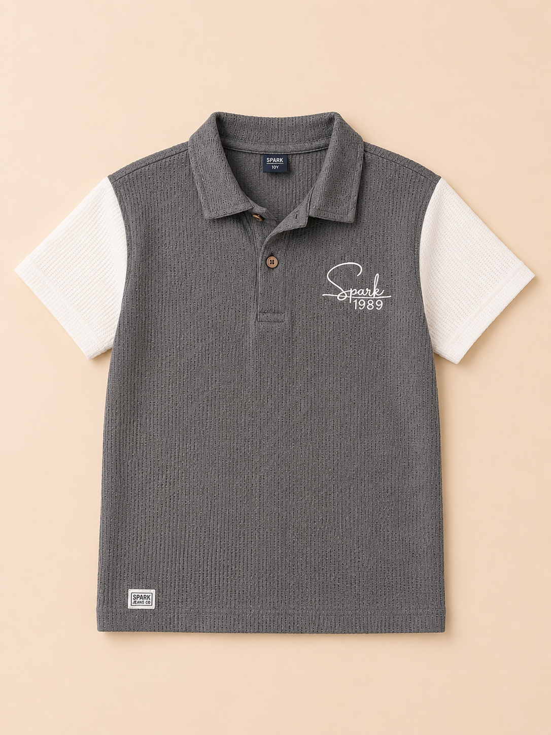 Stylish Grey Trendy Daily Wear Boys Soft Cotton T-Shirt BloomUp