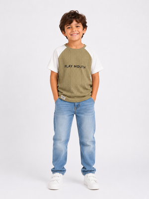 Pista Premium Casual Boys  Soft Cotton T-Shirt BloomUp