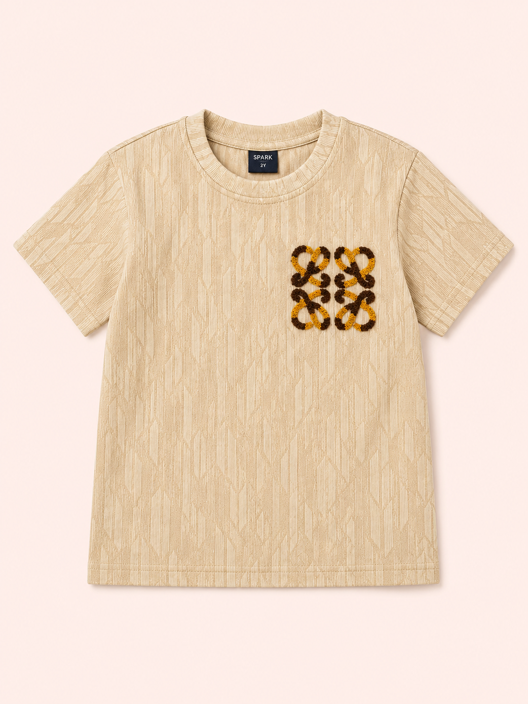 Boys Fawn Soft Cotton T-Shirt Casual Fashion Kids Wear BloomUp