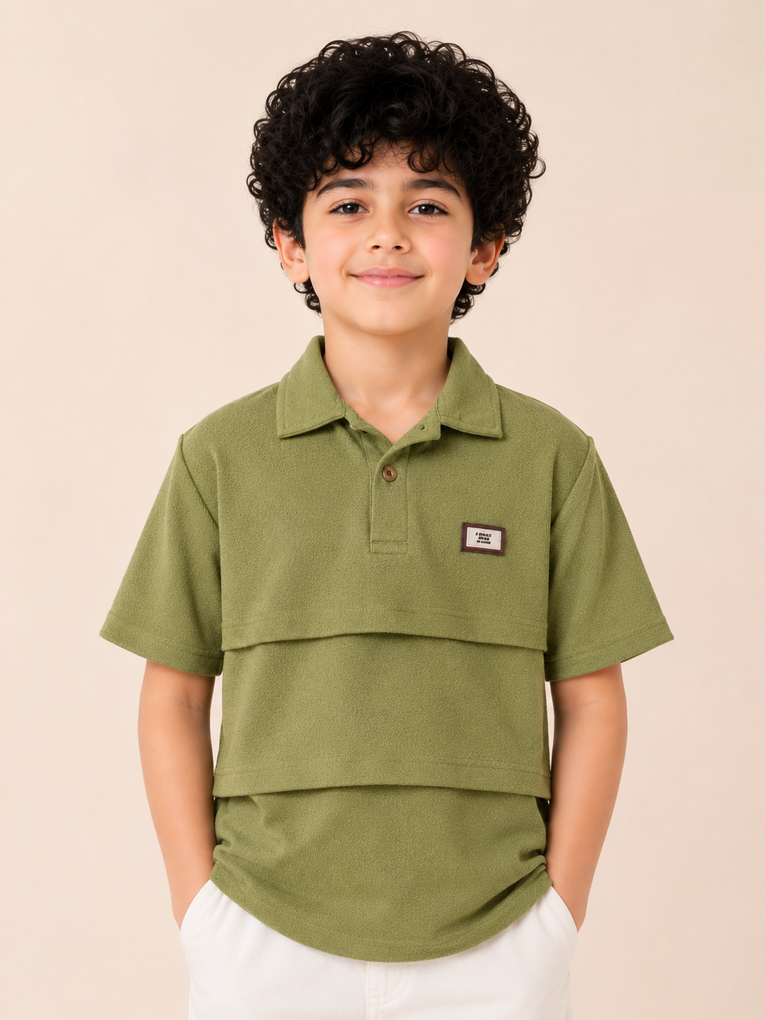 Stylish Green Premium Casual Boys  Soft Cotton T-Shirt BloomUp