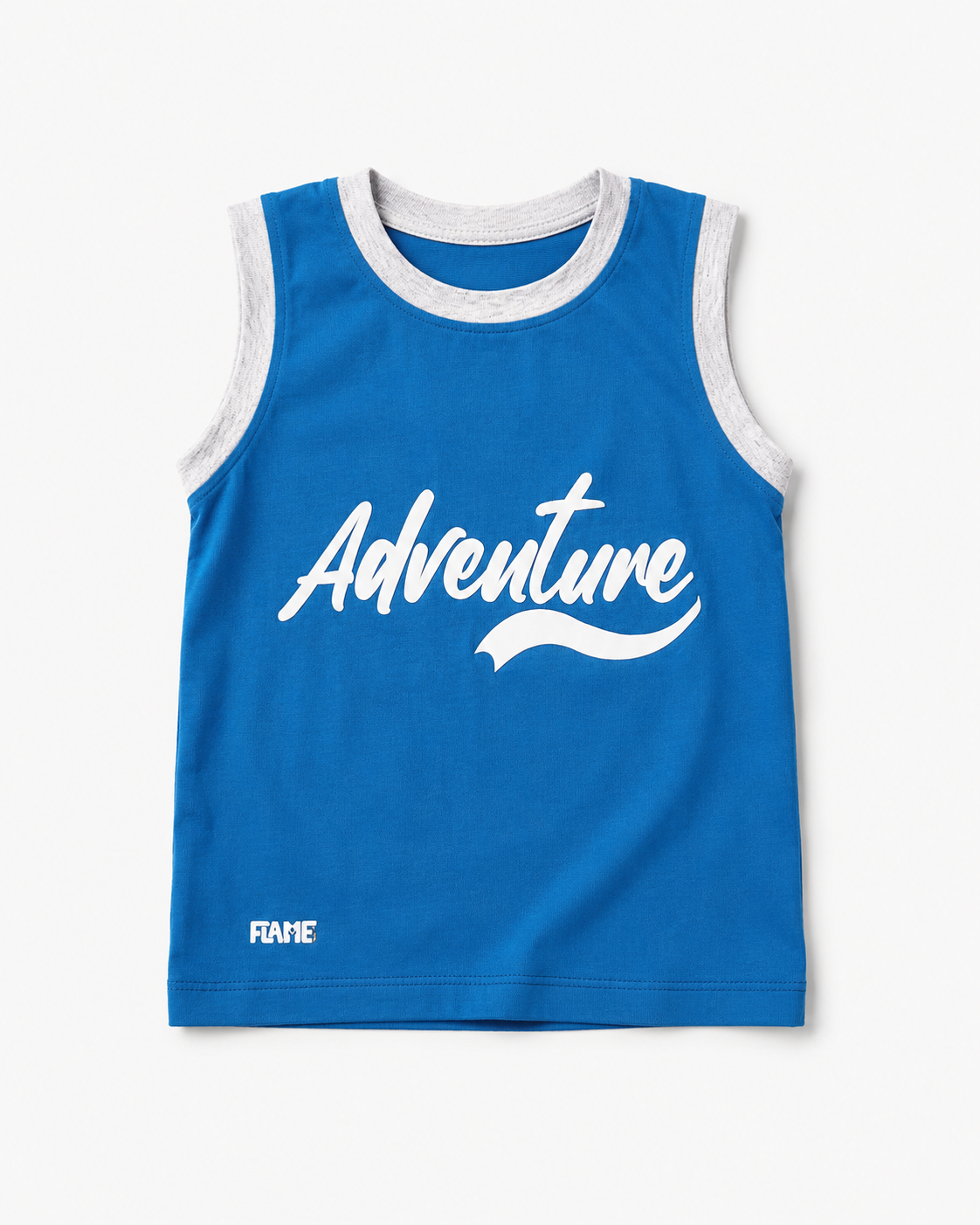 Boys Blue Soft Cotton T-Shirt Casual Fashion Kids Wear BloomUp