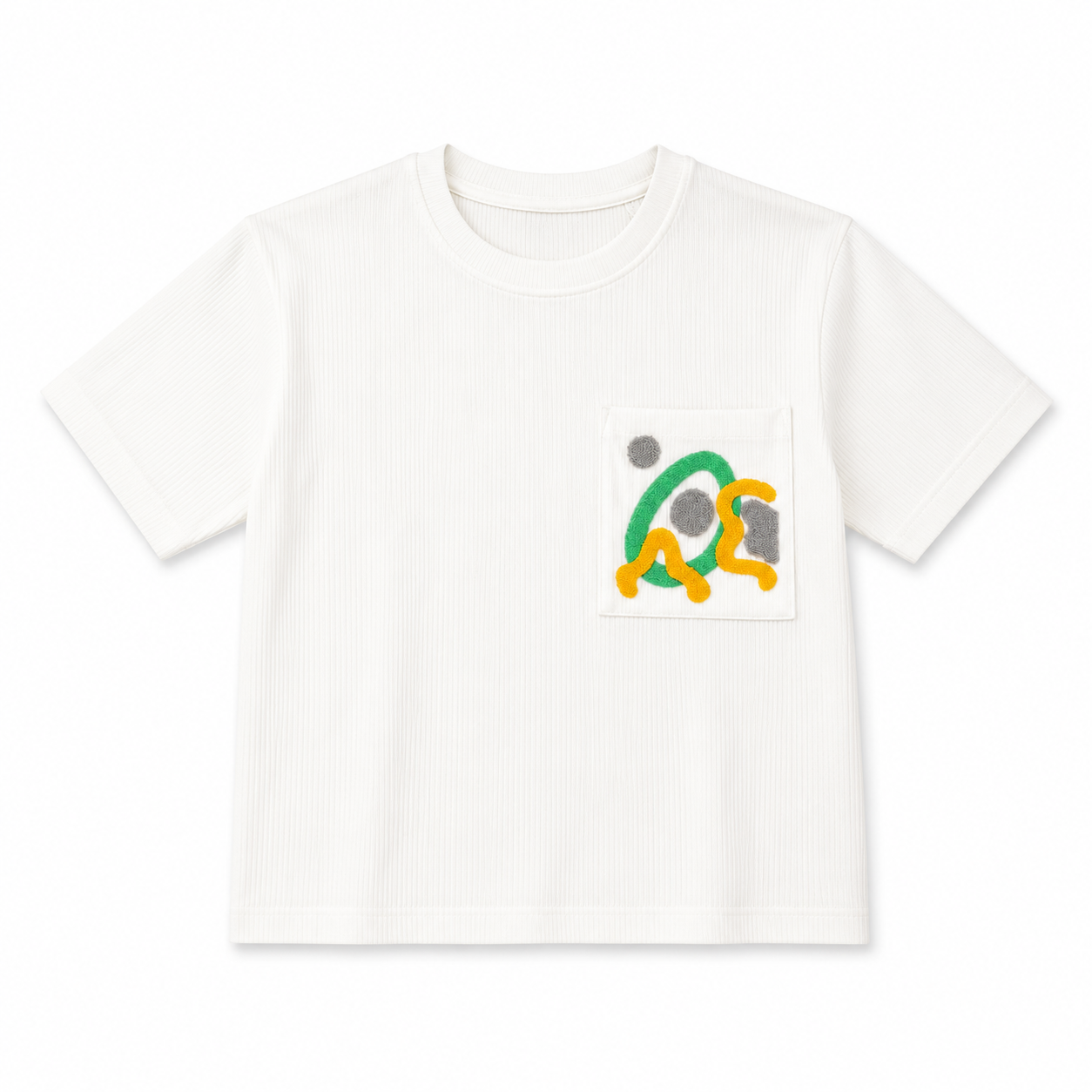 White Premium Casual Boys  Soft Cotton T-Shirt BloomUp