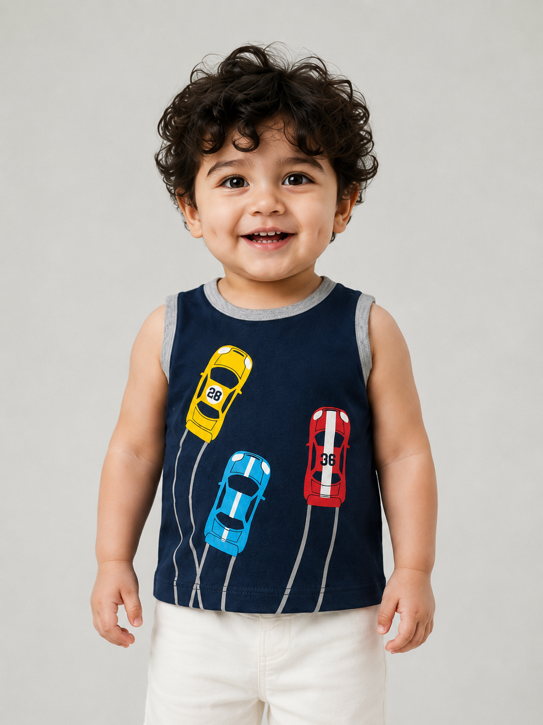 Navy Graphic T-Shirt for Older Boys & Kids BloomUp