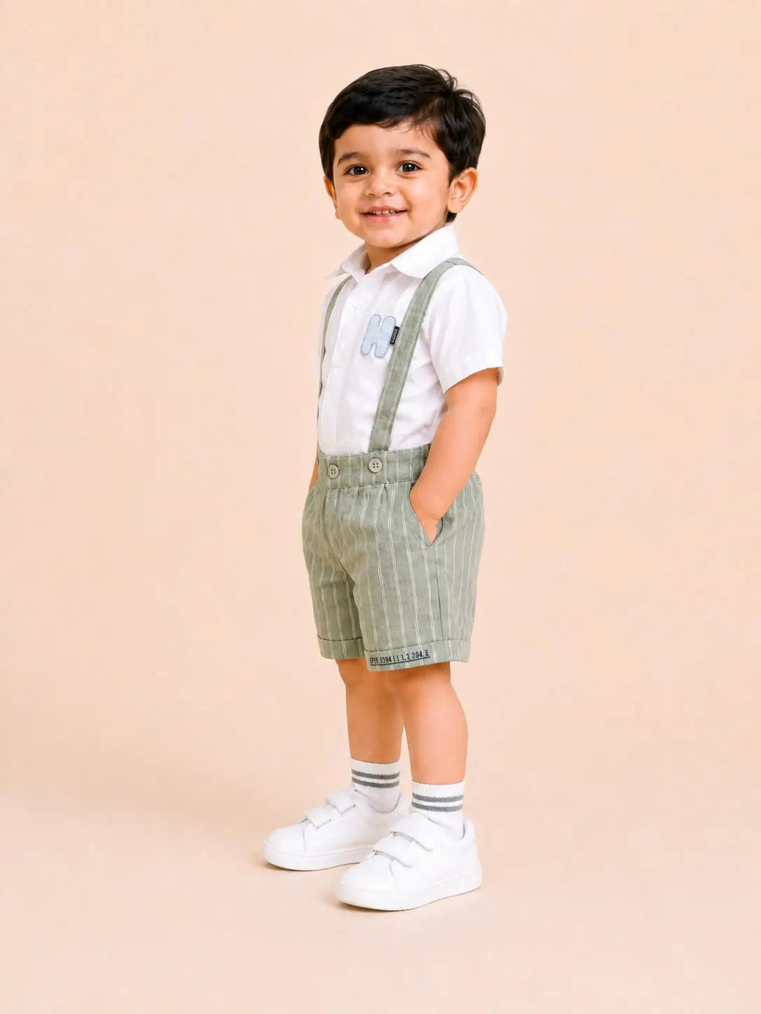 BloomUp Kids Pista Green Co-ord Top & Pant Set