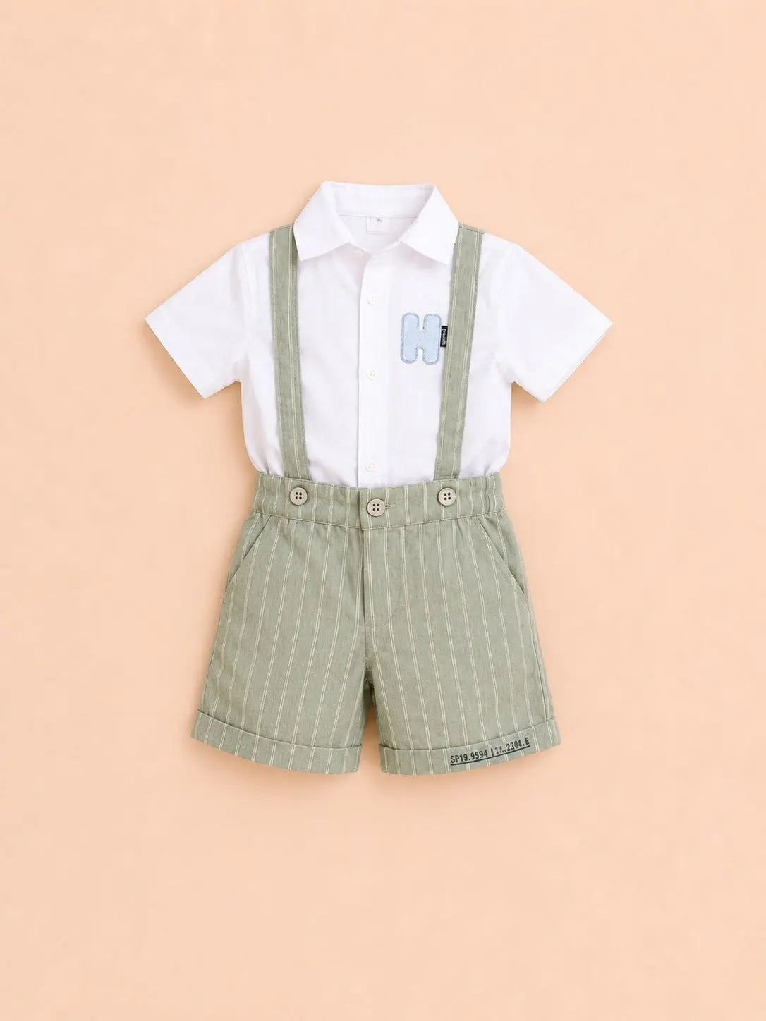 BloomUp Kids Pista Green Co-ord Top & Pant Set