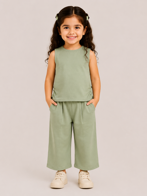 Serene Sage Green 2-Piece Girls Set 0-24M BloomUp